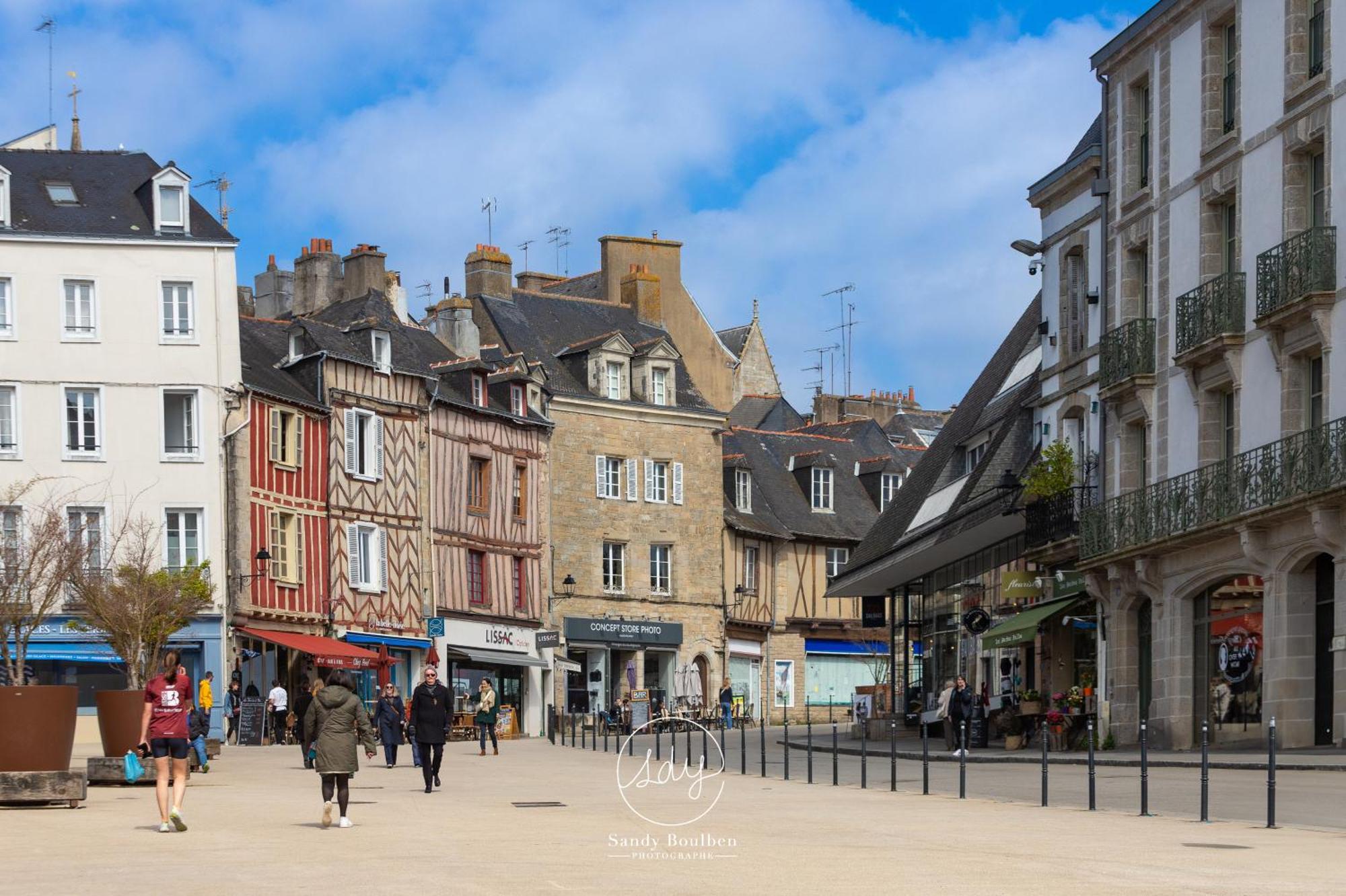 Le Patio - Hypercentre - Cour Au Calme - Wifi Apartment Vannes Luaran gambar